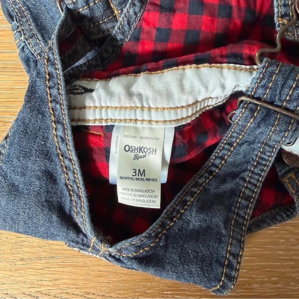 OshKosh B'gosh Classic Blue Overalls - Picture 4 of 4